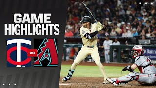 Twins vs Dbacks Game Highlights 62524  MLB Highlights [upl. by Adnav]