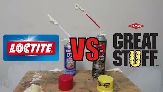 Loctite VS Great Stuff Expanding Foam [upl. by Hoskinson]