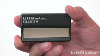 How to Program LiftMasters 971LM and 973LM Remote Controls to a Garage Door Opener [upl. by Enohs]