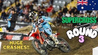 Dean Wilson AUS SX TRIPLE CROWN COMPLETE CHAOS [upl. by Quirk233]