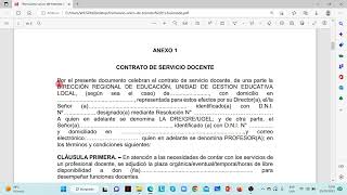 Como llenar los anexos para contrato docente 2023 [upl. by Hazelton]