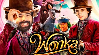 TIMOTHEE Watches WONKA for the FIRST TIME MOVIE REACTION WORLD OF PURE IMAGINATION AND FUN [upl. by Mosora]