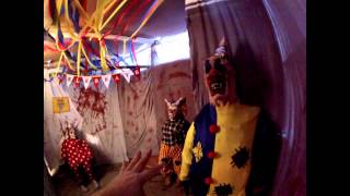 Halloween Haunted House Backyard Maze 2014 [upl. by Hailed]