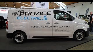 Toyota  Proace Electric I NUFAM 2023 [upl. by Aimac654]