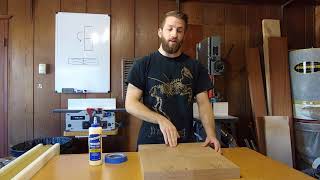 How To Build an Electric Guitar  Making the Body Blank [upl. by Aidul]