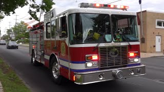 Collingdale Fire Company Engine 33 Responding 5323 [upl. by Villiers]