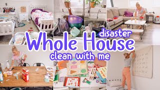 WHOLE HOUSE CLEAN WITH ME  CLEANING MOTIVATION  SUNDAY HOMEMAKING  BECKY MOSS [upl. by Ennaxxor]