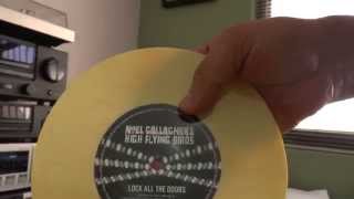 Unboxing Lock All The Doors Vinyl Noel Gallaghers HFB [upl. by Ecerehs732]