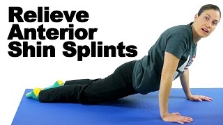 Anterior Shin Splints Treatment Stretches amp Exercises  Ask Doctor Jo [upl. by Mauri161]