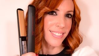 PEINADO COMO ONDULAR O RIZAR EL PELO CON LA PLANCHA FÁCIL  Ghd Wavy Easy Hair Tutorial [upl. by Marl673]