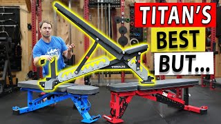 Best Value quotPremiumquot Weight Bench Titan Series Adjustable Bench Review [upl. by Eniloj]