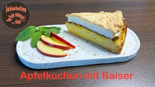 Am Ende schmeckt’s doch Apfelkuchen mit Baiser saisonales Backen [upl. by Merri]