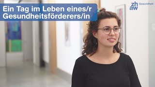 Ein Tag im Leben einer Gesundheitsfördererin als Koordinatorin Netzwerk Gesunde Schulen [upl. by Ahsyat]