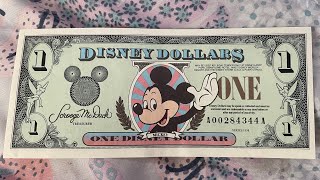 Disney Dollar Bill [upl. by Eyr]