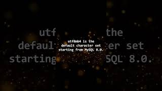 utf8mb3 vs utf8mb4 Explained [upl. by Eseekram688]