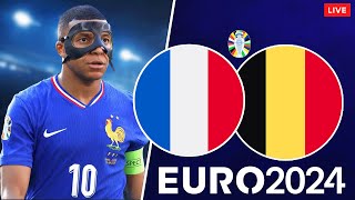 🔴 FRANȚA  BELGIA 1 0  LIVE CAMPIONATUL EUROPEAN 2024  LIVE ROMANIA [upl. by Marpet744]