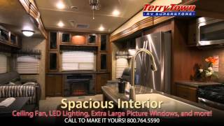 2016 Forest River Sandpiper 371REBH tour video 5th wheel RV by TerryTown RV Superstore [upl. by Nowed]