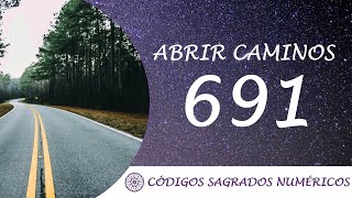 Código Sagrado 691 para abrir caminos  Código Sagrado para encontrar oportunidades [upl. by Melliw]