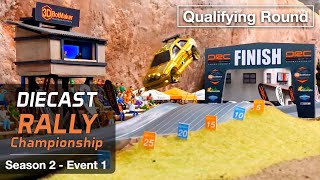 Diecast Rally Racing  Event 1 pt 2 Qualifying Round [upl. by Duer905]