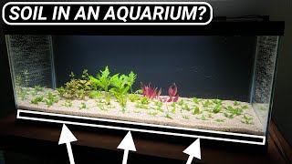 How to Setup a Planted Aquarium With Soil Substrate No Filter Needed [upl. by Converse357]