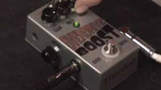 Throbak Overdrive Boost guitar effects pedal demo with Telecaster and Blues Jr amp [upl. by Eikram]