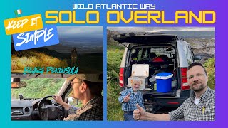 Solo Overland trip EP19 4K  wild camping adventure on the Beara Peninsula Ireland Discovery 3 LR3 [upl. by Etnahs341]