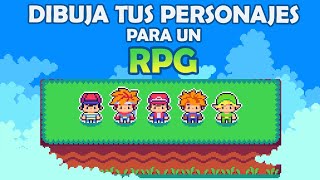 Cómo Hacer Personajes Pixel Art para un RPG [upl. by Dominic638]