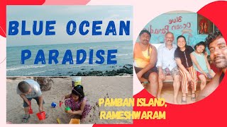 Hidden Beach Resort in Pamban Island  Blue Ocean Paradise Homestay [upl. by Naji]