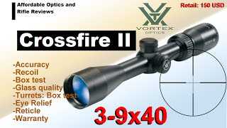 Vortex Crossfire II 39x40 review [upl. by Guenna]