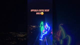 That was fun😁 uppsala roofwalk alltljus lightsfestival [upl. by Rochelle]