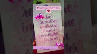 Messages pour toi ♥️🌸 tarot sentimental love tiragesentimental guidance guidancesentimentale [upl. by Htor45]