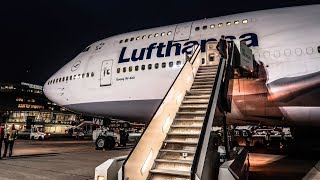 TRIP REPORT  Lufthansa  Boeing 747400  Frankfurt  Berlin Tegel FRATXL  Economy Class [upl. by Vokay356]