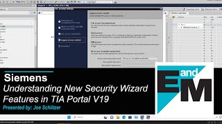 Understanding New Security Wizard Features in TIA Portal V19 [upl. by Krause326]