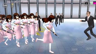 RINA TAMAKI PLAY AS A BOSS YAKUZA MOMO GUMI OFFICE  SAKURA SCHOOL SIMULATOR [upl. by Donnell]