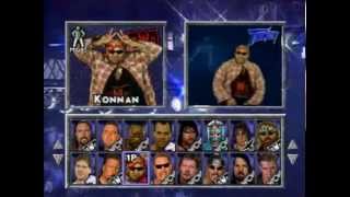 WCWnWo Thunder PlayStation Intro and Wrestler Rants [upl. by Tillion]