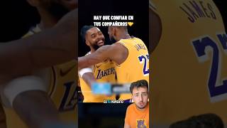 Hay que CONFIAR en tus COMPAÑEROS🤝nba baloncesto nbaespaña [upl. by Nnairak201]