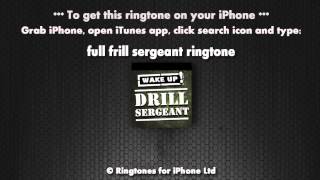 Drill Sergeant Wake Up Call Ringtone [upl. by Synn]