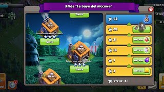 SFIDA LA BASE DEL RICCONE SALA DEL COSTRUTTORE LIVELLO 8 CLASH OF CLANS clashofclans [upl. by Tebasile]