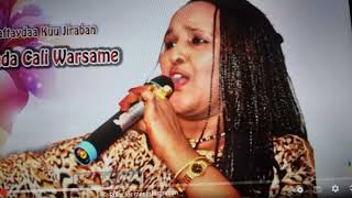 Hees Nafteydaa kuu jirabane Saado Cali Warsame reaction [upl. by Hilda]