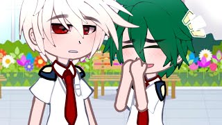 “the look of love”  MHA  BKDK  AU  BNHA [upl. by Novanod]