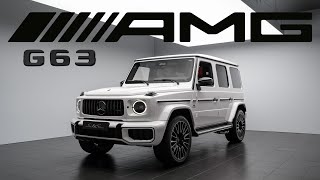 2025 Mercedes G63 AMG Facelift  In Polar White Details Interior Exterior [upl. by Siloam301]