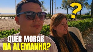 🔸️CHAMEI ELA PARA MORAR NA ALEMANHA SERÁ QUE ELA ACEITOU  🇩🇪 foryou [upl. by Nauqel80]