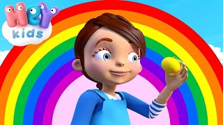 Het Kleurenlied 🌈 Kleuren leren voor peuters  Nederlandse kinderliedjes  HeyKids [upl. by Refotsirhc]