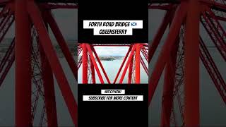 Forth Road Bridge Scotland 🏴󠁧󠁢󠁳󠁣󠁴󠁿 drone edinburgh bridge [upl. by Ajak]