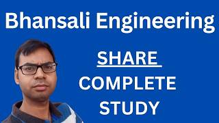 Bhansali Engineering Share  Complete Study  Bhansali Engineering Share Latest News  bepl share [upl. by Racso]