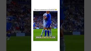 RESPECTFUL MOMENTS ⚽ football respect youtubeshorts youtube viralvideo shorts short trending [upl. by Methuselah]