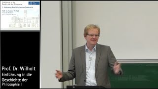 Geschichte der Philosophie 7 Das Zeitalter der Scholastik Prof Dr Torsten Wilholt [upl. by Lletnuahs]