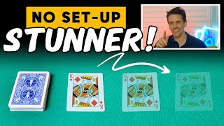 Disappearing Act Incredible SelfWorking Card Trick Tutorial [upl. by Anuat]