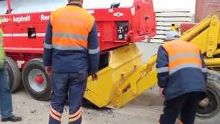 BAGELA BA10000F Asphalt Recycler Machine is tried at Selçuklu Municipality in KonyaTurkey [upl. by Rockel]