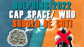 Miami Dolphins 2022 Cap Space amp Who They Should Cut [upl. by Pascoe]